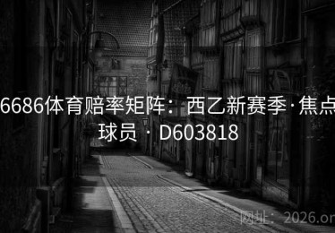 6686体育赔率矩阵：西乙新赛季·焦点球员 · D603818