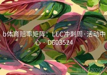 b体育赔率矩阵：LEC冲刺周·活动中心 · D603524