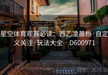 星空体育观赛必读：西乙凌晨档·自定义关注·玩法大全 · D600971