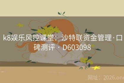 k8娱乐风控课堂：沙特联资金管理·口碑测评 · D603098