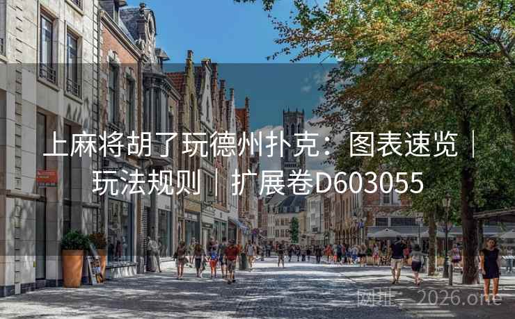 上麻将胡了玩德州扑克:图表速览|玩法规则|扩展卷D603055 上麻将胡了玩德州扑克:图表速览|玩法规则|扩展卷D603055