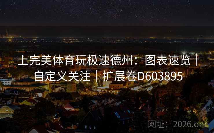 上完美体育玩极速德州：图表速览｜自定义关注｜扩展卷D603895